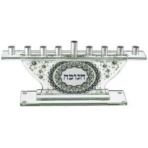 חנוכיית מזכוכית