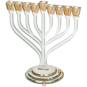 חנוכייה קריסטל