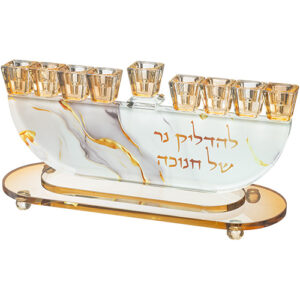 חנוכייה קריסטל