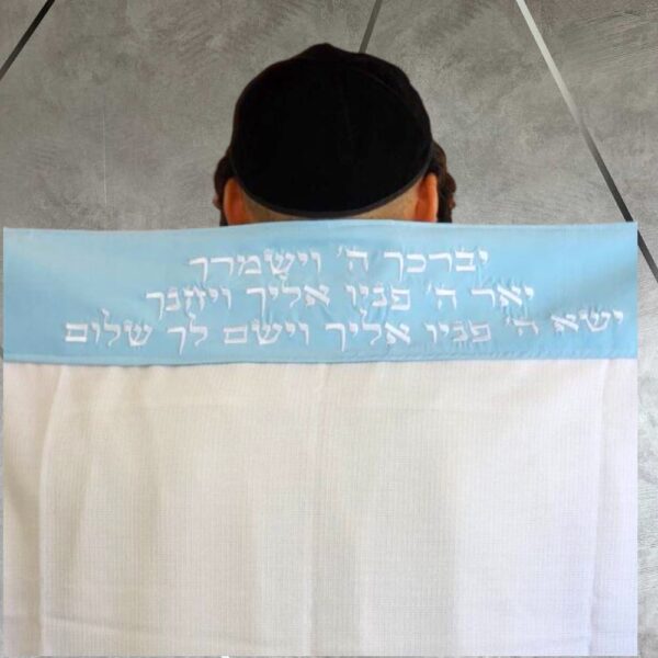 טלית מעוצבת לחתן